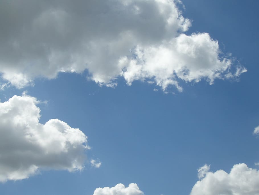 clouds, sky, blue, skycap, hampshire, light, cloudy, air, nature HD wallpaper