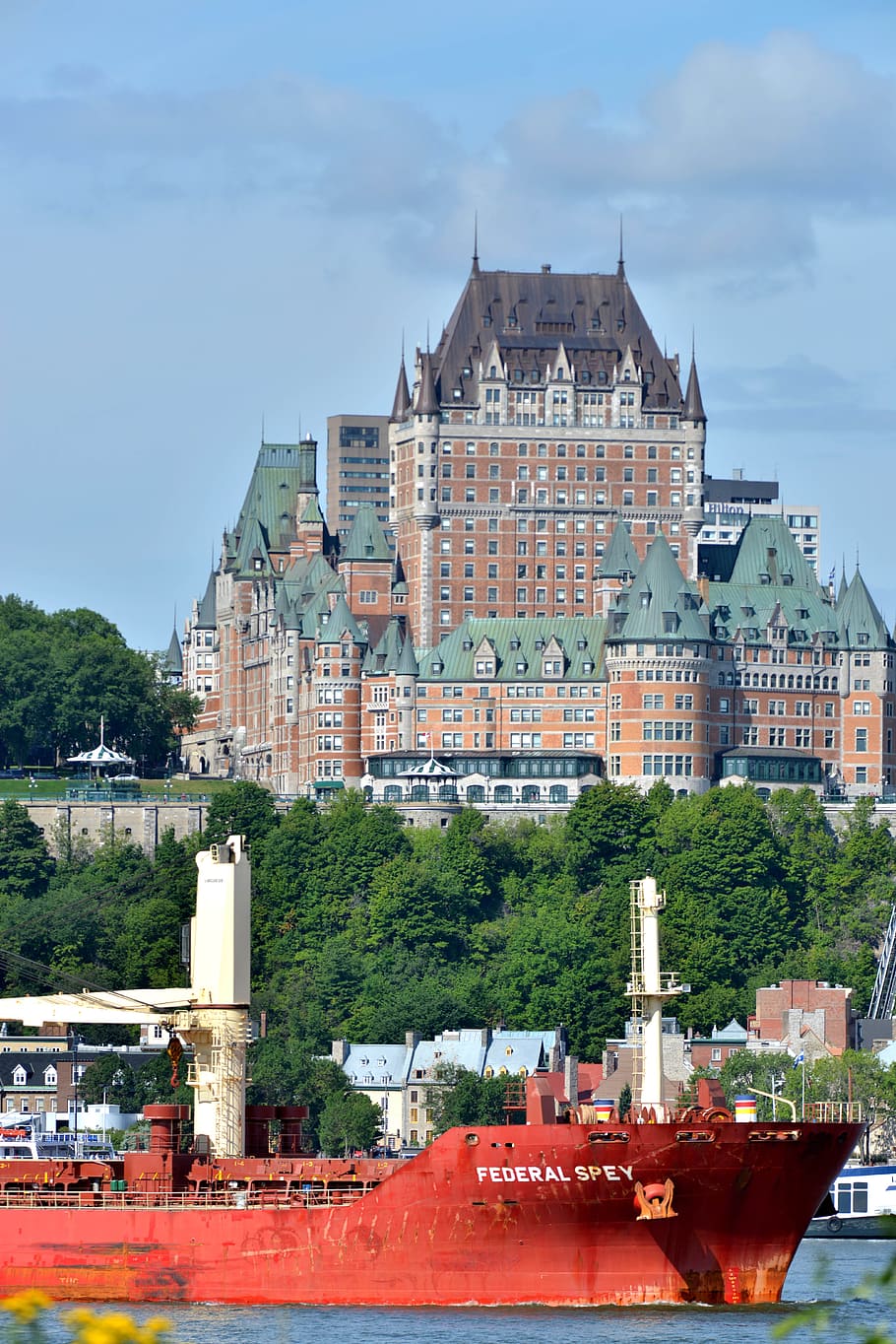 Castle, Québec, Canada, architecture, building exterior, no people HD wallpaper