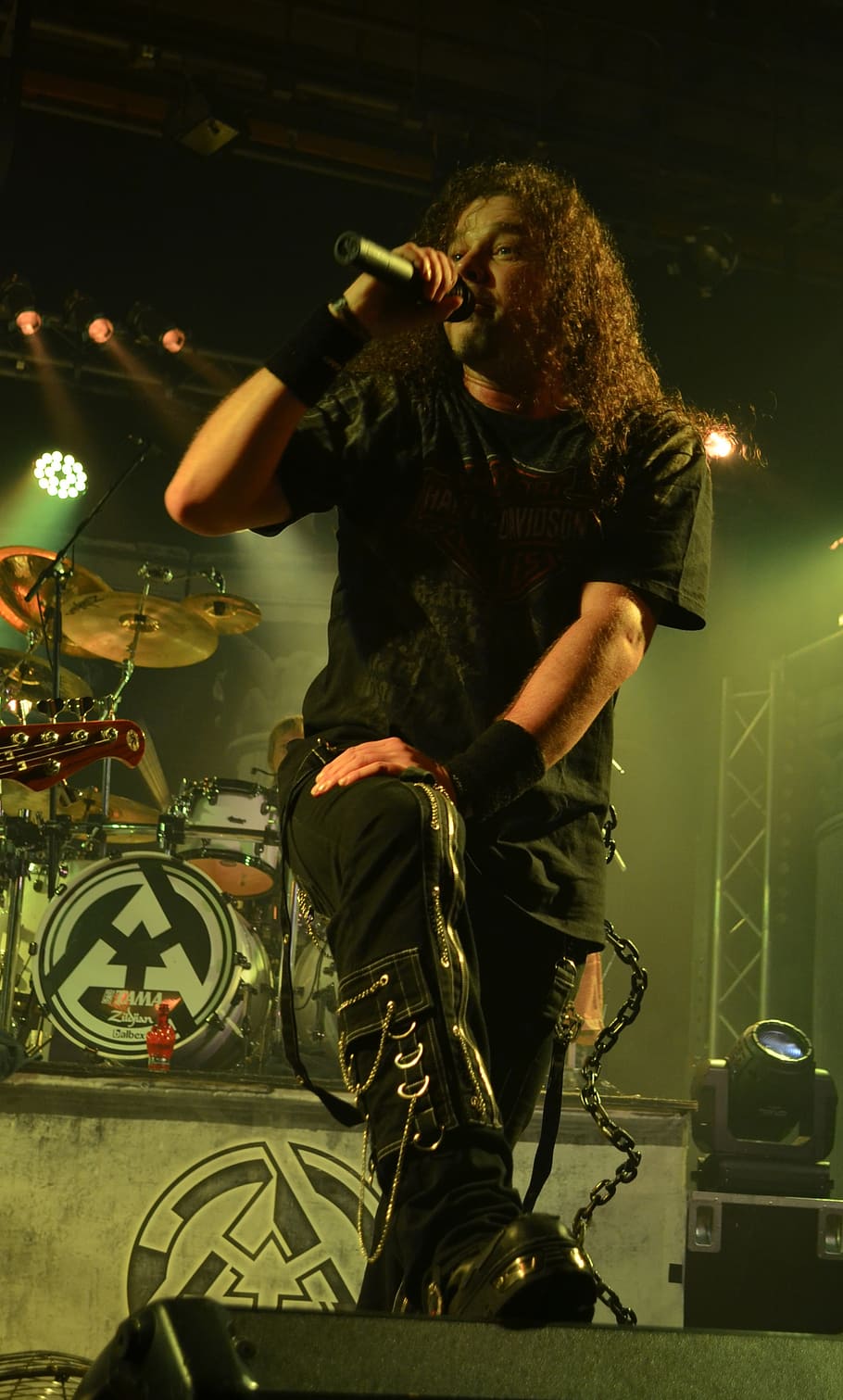 concert, singer, knee, music, arts culture and entertainment HD wallpaper