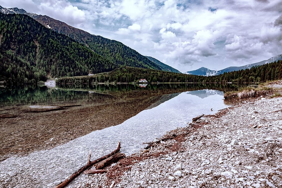 landscape, mountains, nature, sky, clouds, cloudy, daylight, environment HD wallpaper