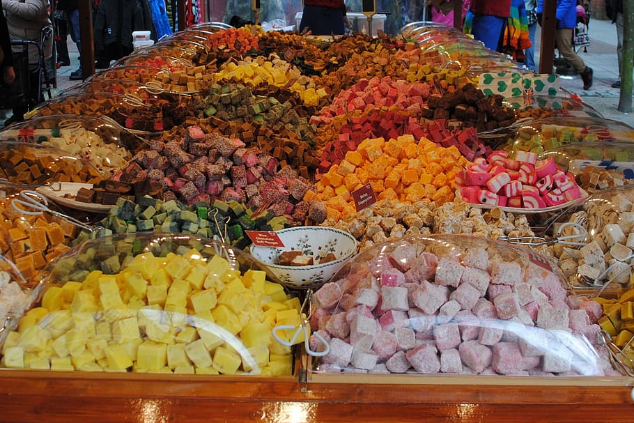 Candy, Colorful, Sweets, Dessert, Food, confectionery, assorted