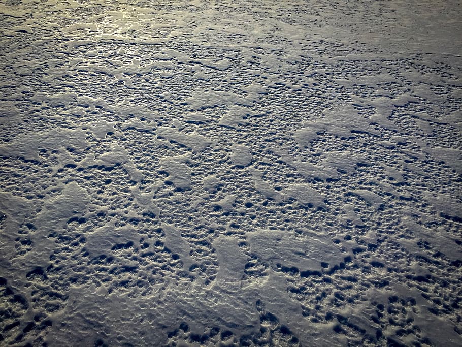 pattern, snow, texture, background images, thawing, cold, winter HD wallpaper