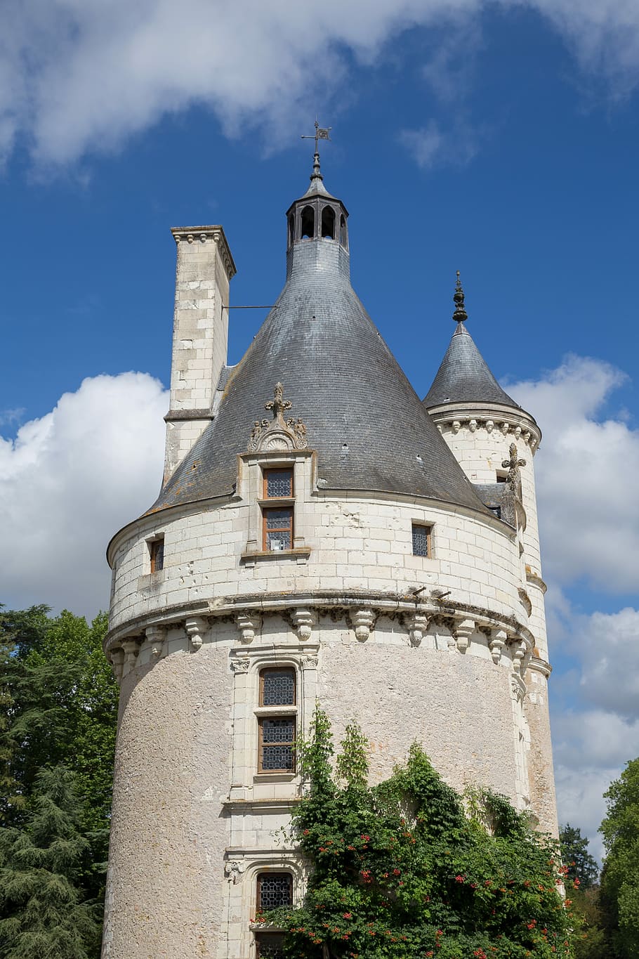 Castle, Loire Valley, château de chenonceau, château de la loire, HD wallpaper