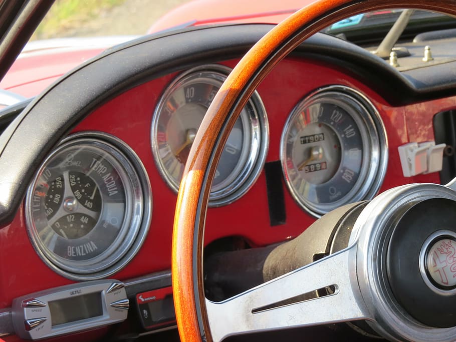 automotive, classic car, vintage, old timer, retro, kerr, alfa romeo, HD wallpaper