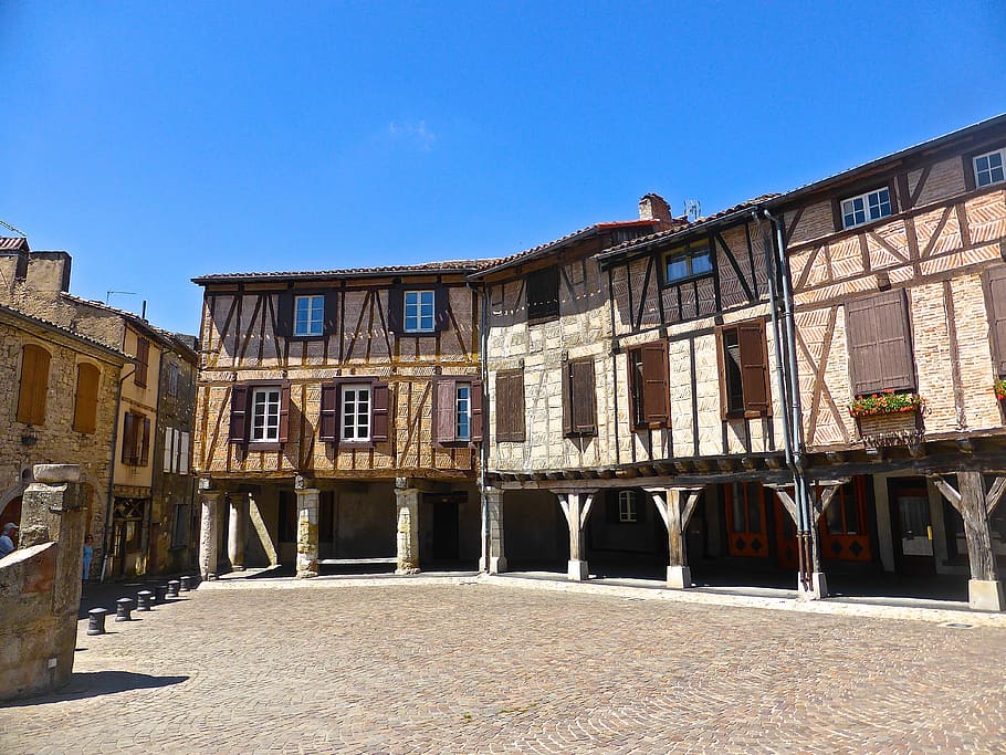 half-timbered, house, facade, old, architecture, heritage, historic HD wallpaper