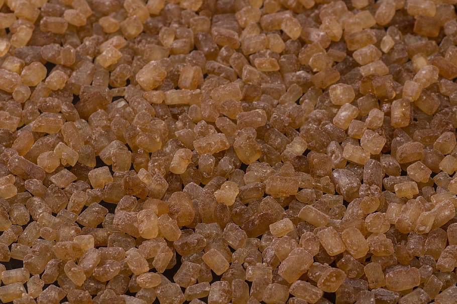 candy, brown, crystals, full frame, backgrounds, food, food and drink HD wallpaper