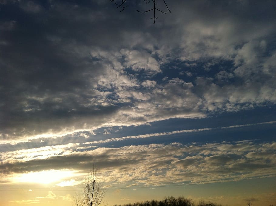 Sky, Clouds, Nature, beauty in nature, cloud - sky, dramatic sky HD wallpaper