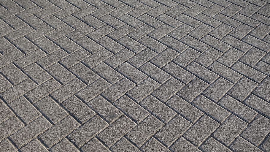 patch, brick, concrete, concrete brick, regularly, rauh, grey HD wallpaper
