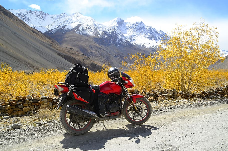 HD wallpaper: spiti, himachal pradesh, india, himalayas, motorcycle,  landscape | Wallpaper Flare