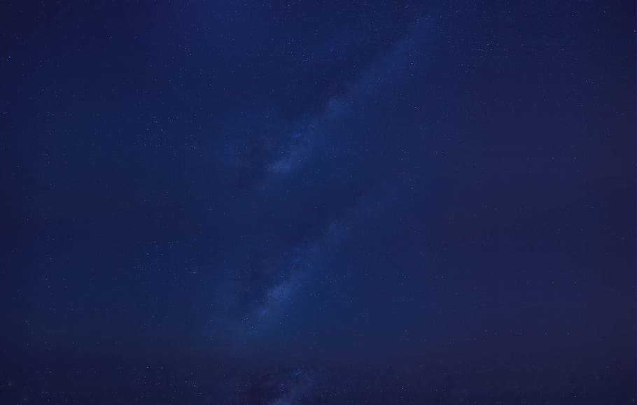 starry sky, beautiful, outer space, backgrounds, night, cloud - sky HD wallpaper