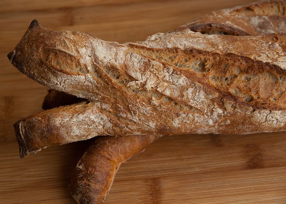 boulanger, bread, stick, bakery, flour, food, food and drink HD wallpaper