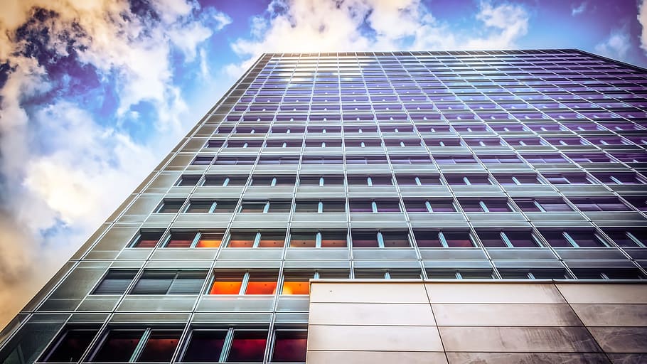 tower, building, skyscraper, autumn, built structure, architecture HD wallpaper