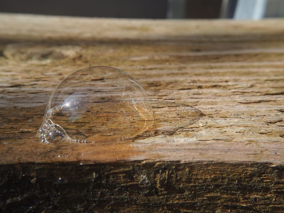 soap bubble, ball, make soap bubbles, reflection, about, light HD wallpaper