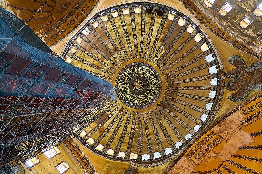 Architecture, Istanbul, Church, Turkey, hagia sophia, in islamic tradition, HD wallpaper