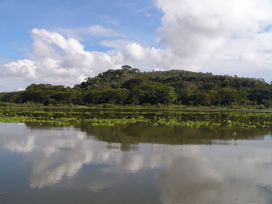 Nature, Sky, Water, Clouds, Reflections, africa, cloud - sky HD wallpaper