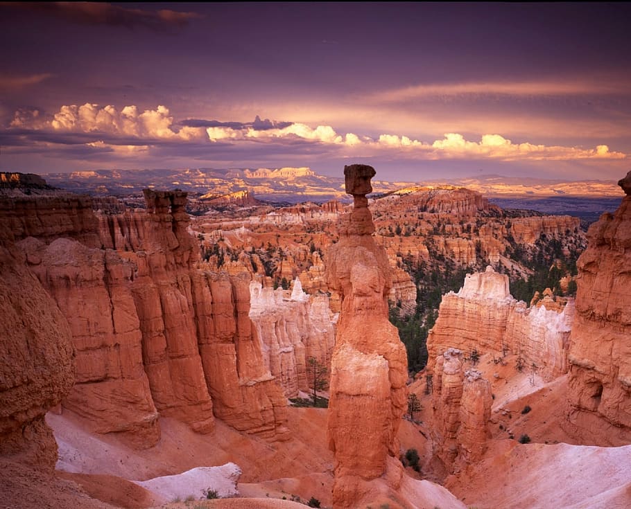 Grand Canyon National park, landscape, thor's hammer, bryce canyon