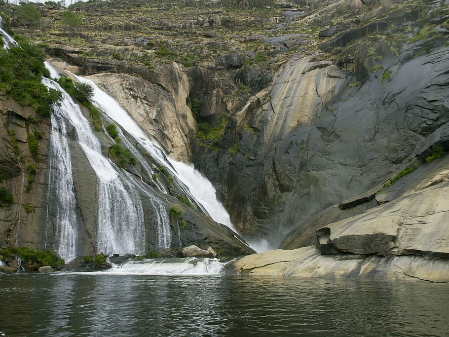 waterfall, river, landscape, scenics - nature, beauty in nature HD wallpaper