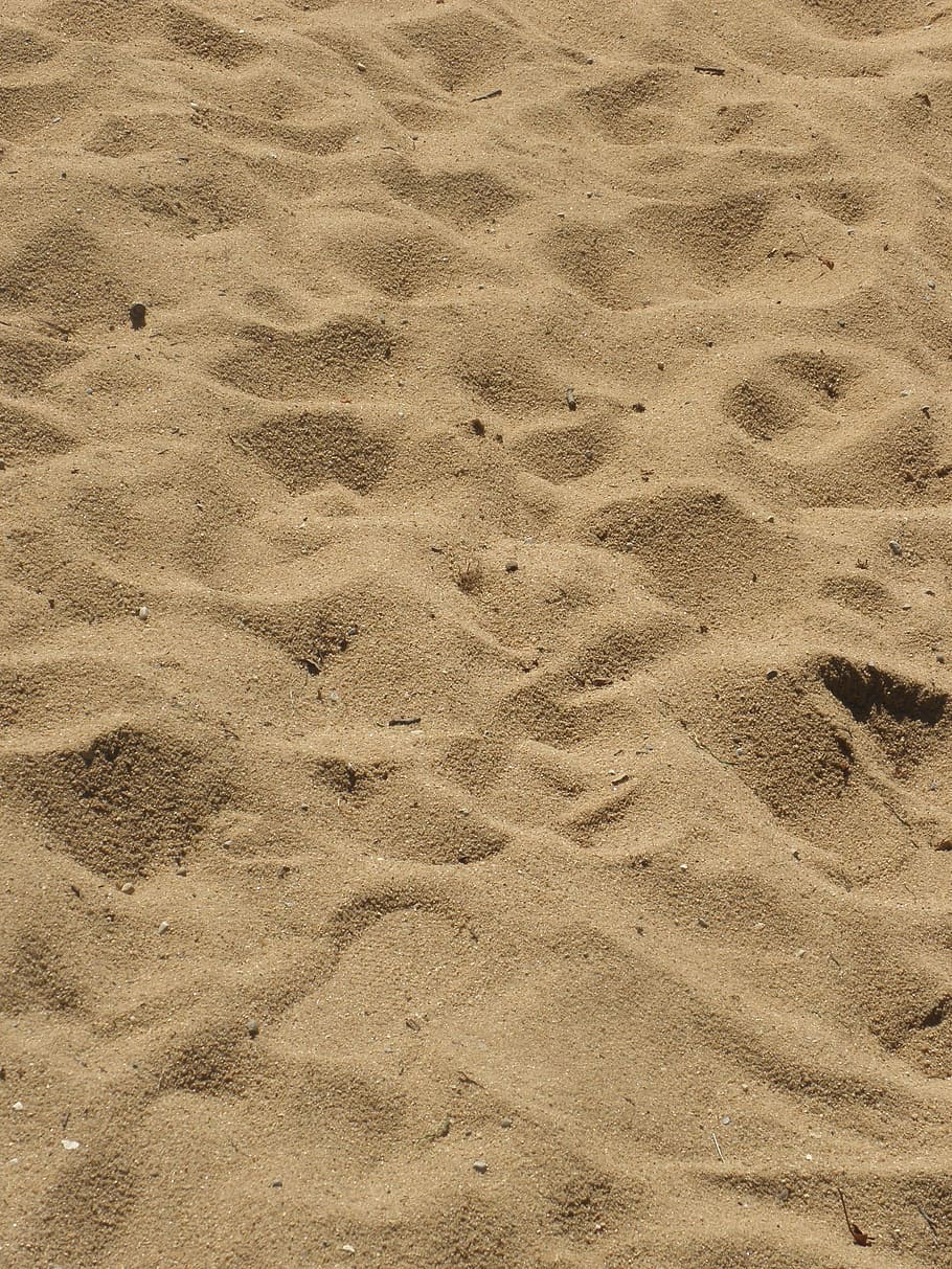 pile of brown sand, beach, holiday, morocco, land, full frame HD wallpaper