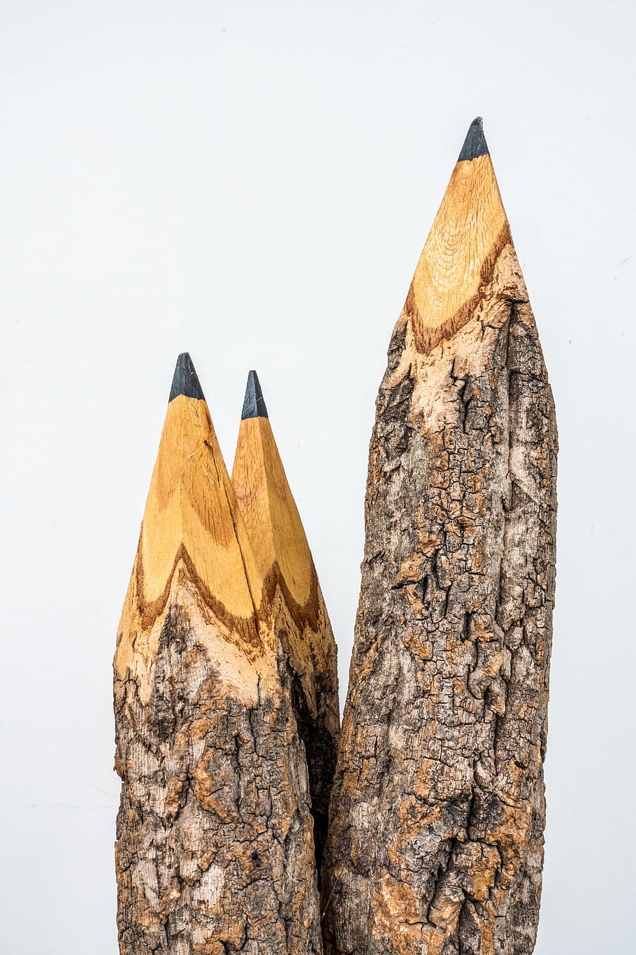 big, line, pencil, study, vertical, wood, wooden, solid, rock - object HD wallpaper