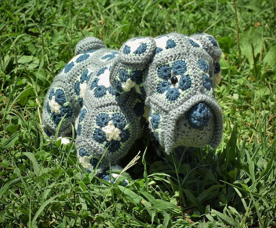 crochet, handmade, yarn, needlework, hobby, craft, grass, pattern HD wallpaper