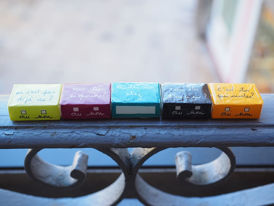 sugar cube, packed, packaging, proverbs, french, colorful, sugar lumps HD wallpaper