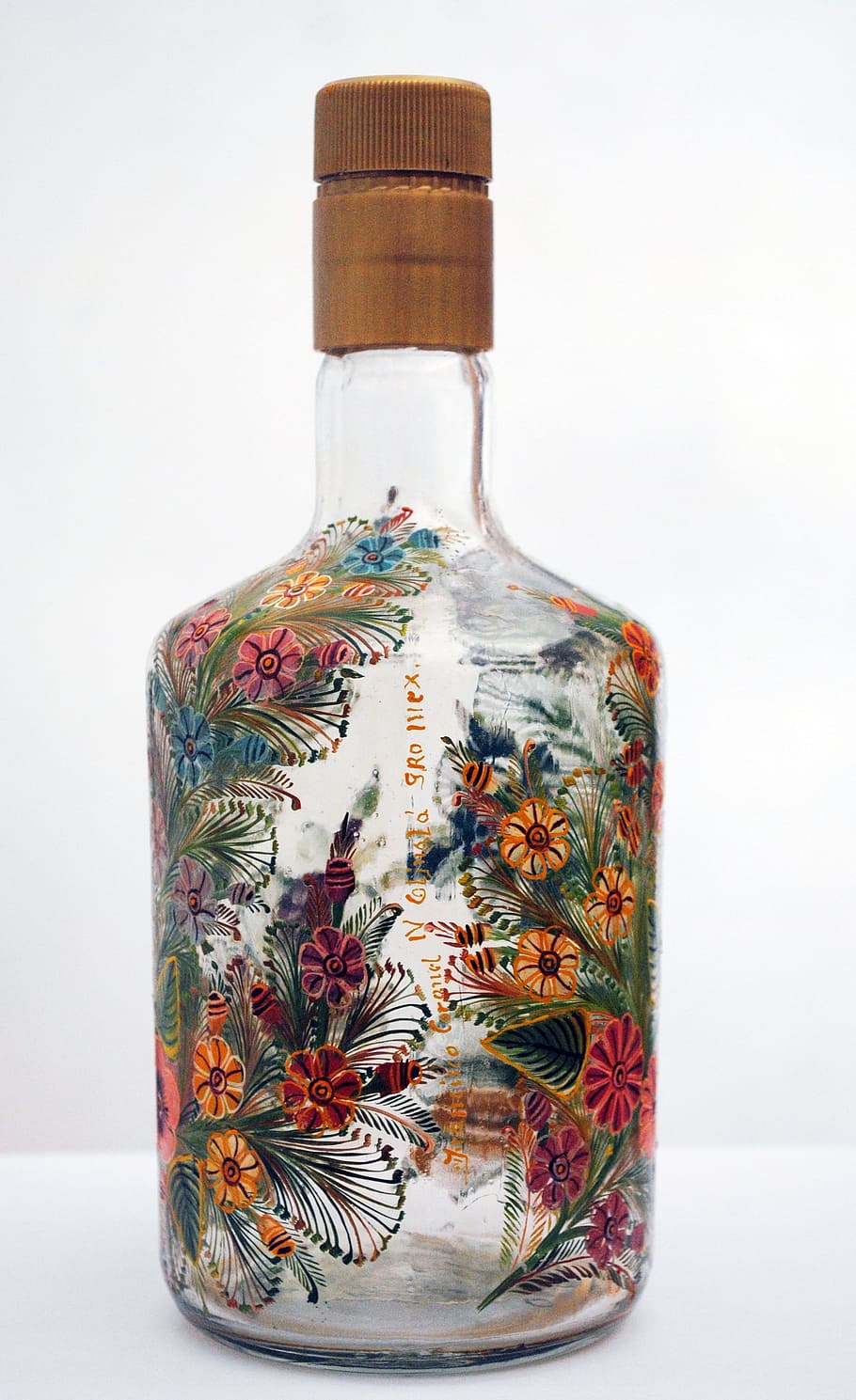 bottle, crafts, olinala, gro, studio shot, container, single object HD wallpaper