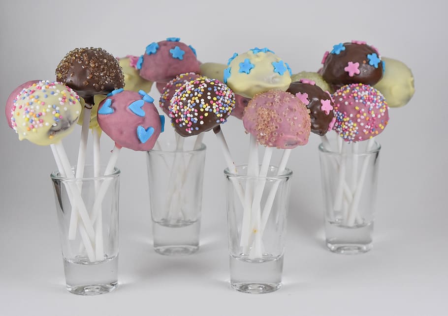 candy, lollipops, cakes, sweets, dessert, colored, sugar food HD wallpaper