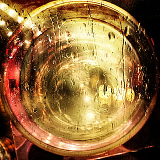 clear glass frame, water, liquid, drops, light, colorful, shiny HD wallpaper