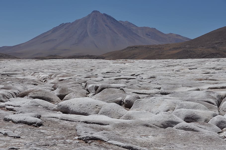 Desert, Andes, Chile, the andes, mountain, nature, landscape HD wallpaper