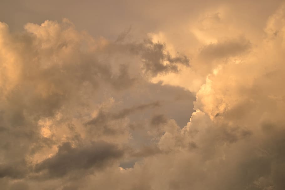 Sky, Clouds, Outdoors, Scenic, Tranquil, weather, meteorology HD wallpaper