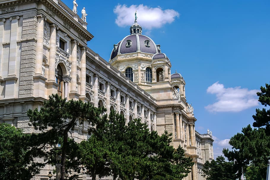 vienna, austria, museum, building exterior, architecture, built structure HD wallpaper
