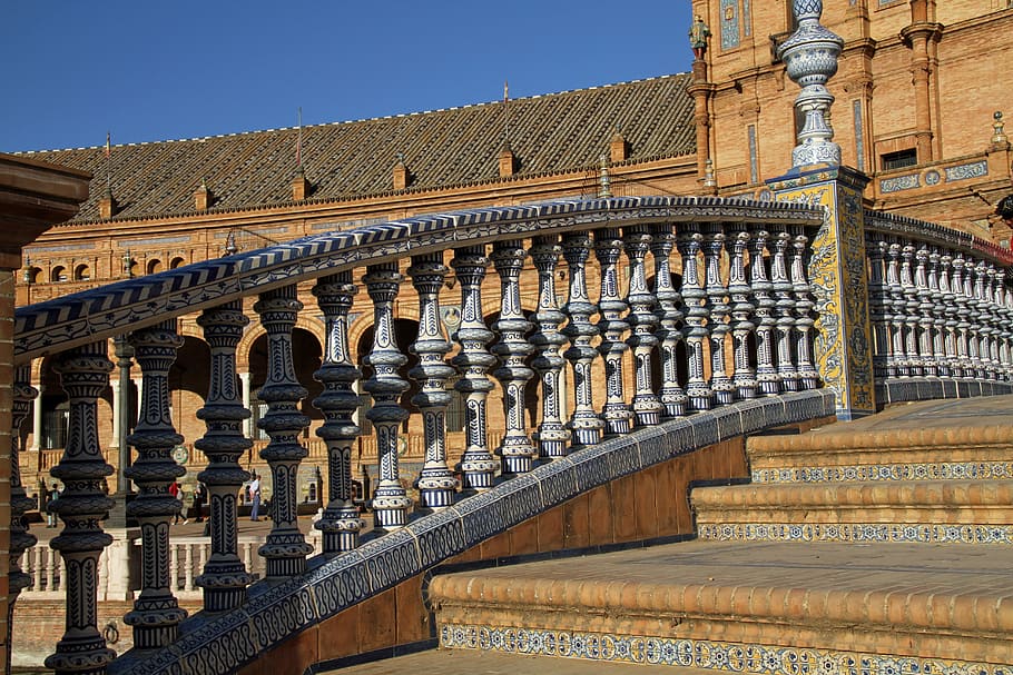 balustrade, bridge, handrail, architecture, walkway, pedestrian HD wallpaper