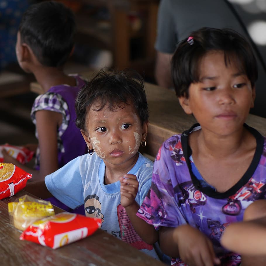School, Burma, Third World, Children, girl, classroom, learn HD wallpaper