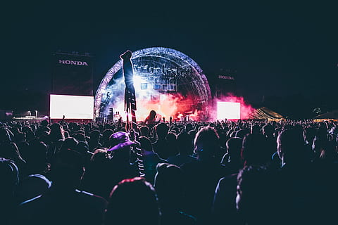 photo of crowd of people in a concert, Gov Ball | Flume, stage HD wallpaper