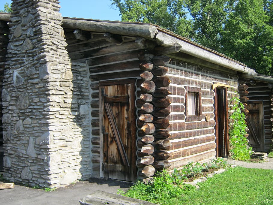 Hd Wallpaper Boonesborough Cabin Fort Pioneer Revolutionary