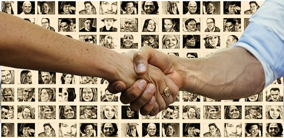 hands, group, personal, faces, businessmen, team, handshake HD wallpaper