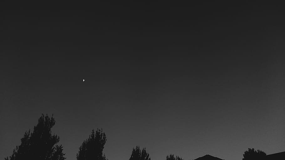 light, landscape, sky, dark, eclipse, evening, moon, outdoors HD wallpaper