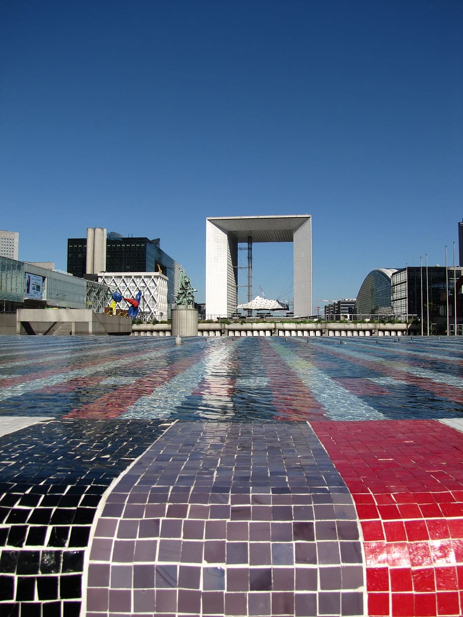 HD wallpaper France Paris La Defense la grande arche