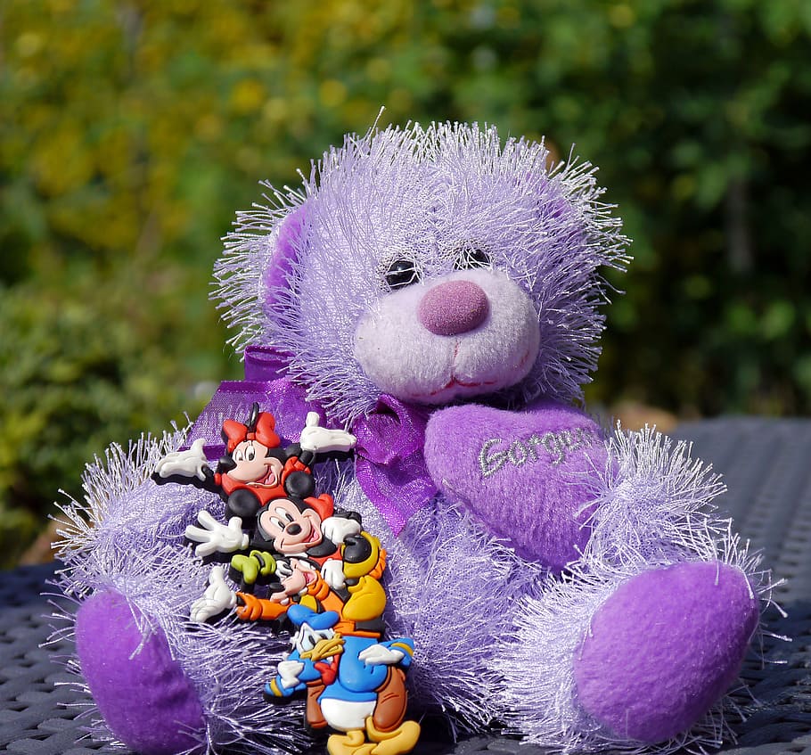 stuffed animals, plush, toys, teddy, soft, bear, stuffed toy HD wallpaper