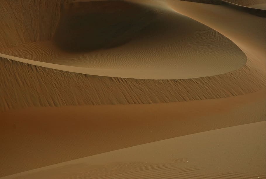 landscape photography of sand, landmark photography of desert HD wallpaper