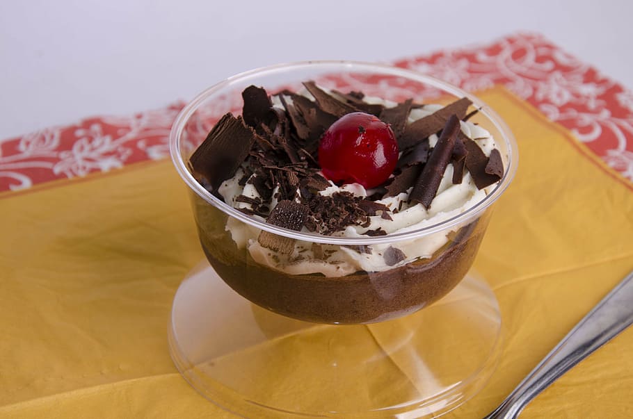 dessert, chocolate, sweet, food and drink, sweet food, fruit HD wallpaper