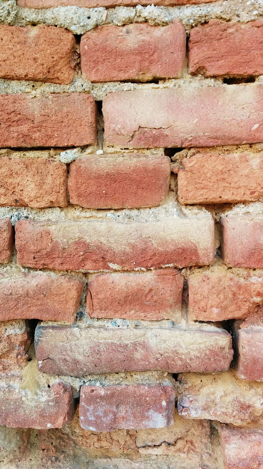 brick, mortar, wall, construction, texture, architecture, cement HD wallpaper