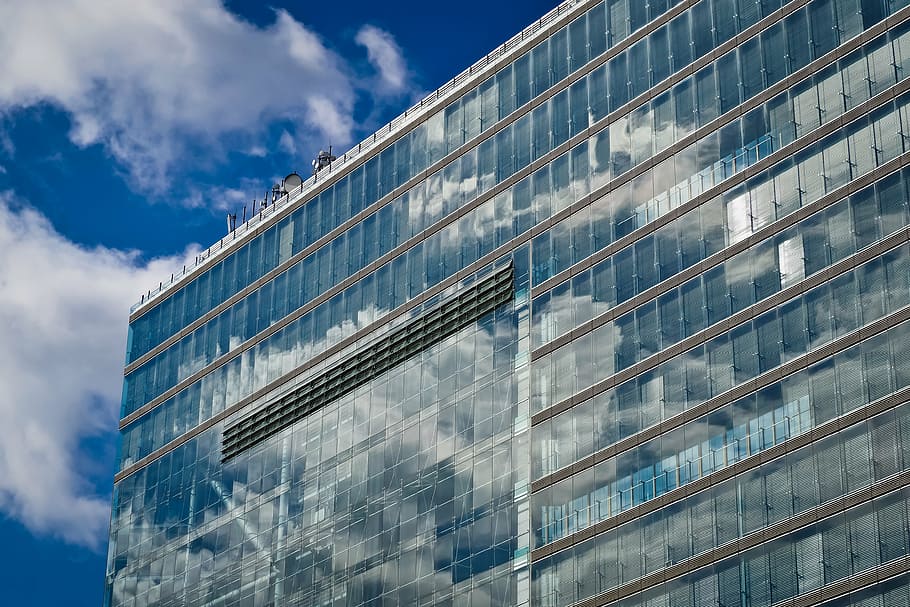 architecture, modern, building, skyscraper, glass, home, facade HD wallpaper