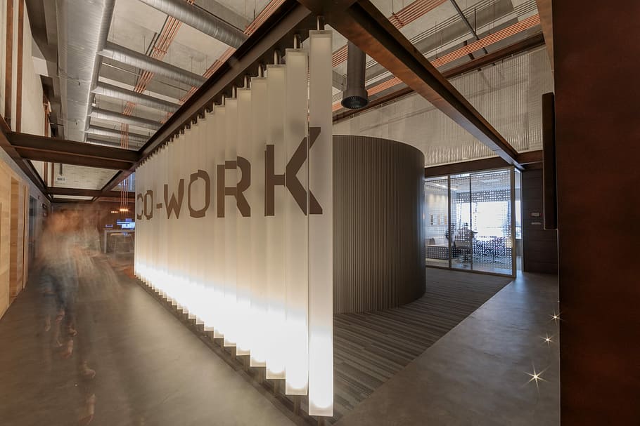 Co-work, time lapse photography of Co-Work building, architecture HD wallpaper