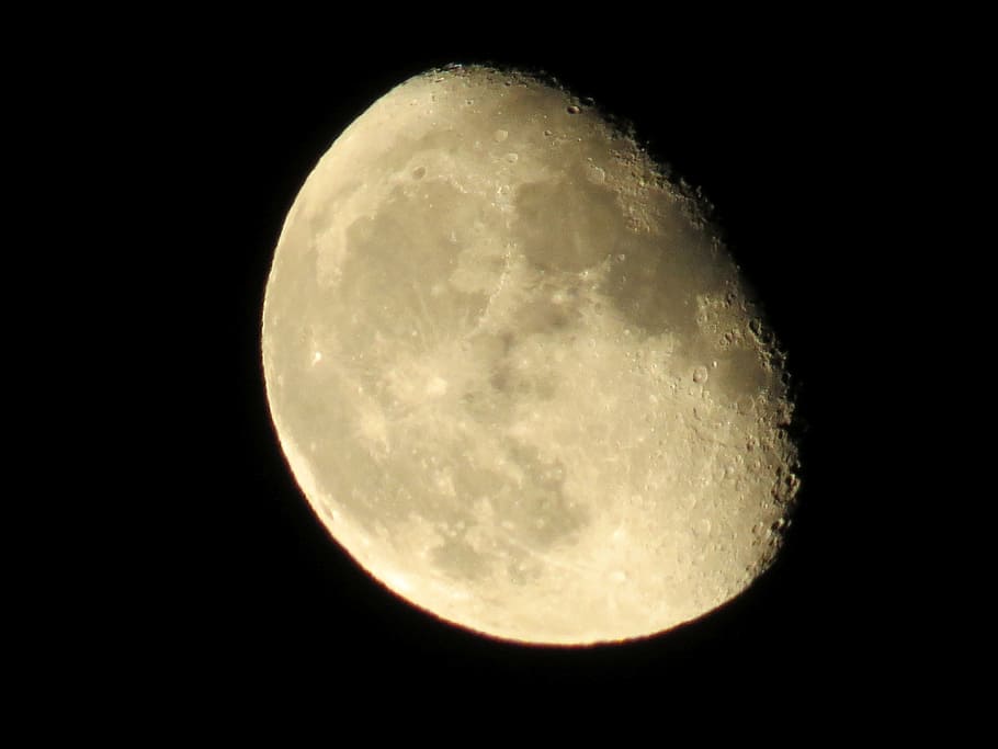 moon, night, sky, space, astronomy, beauty in nature, moon surface HD wallpaper