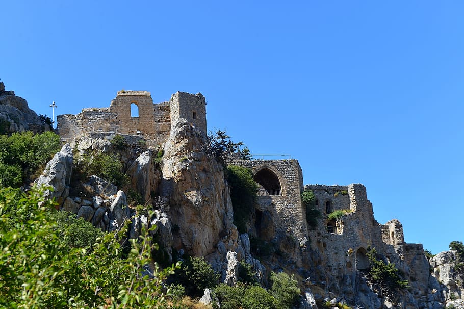 cyprus, castle, itinerary, architecture, built structure, history HD wallpaper