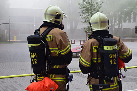 fire, paderborn, brand, fire fighting, smoke, fireplace, flame HD wallpaper