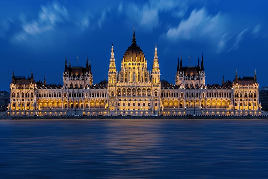 brown concrete building photo, budapest, parliament, the hungarian parliament, HD wallpaper