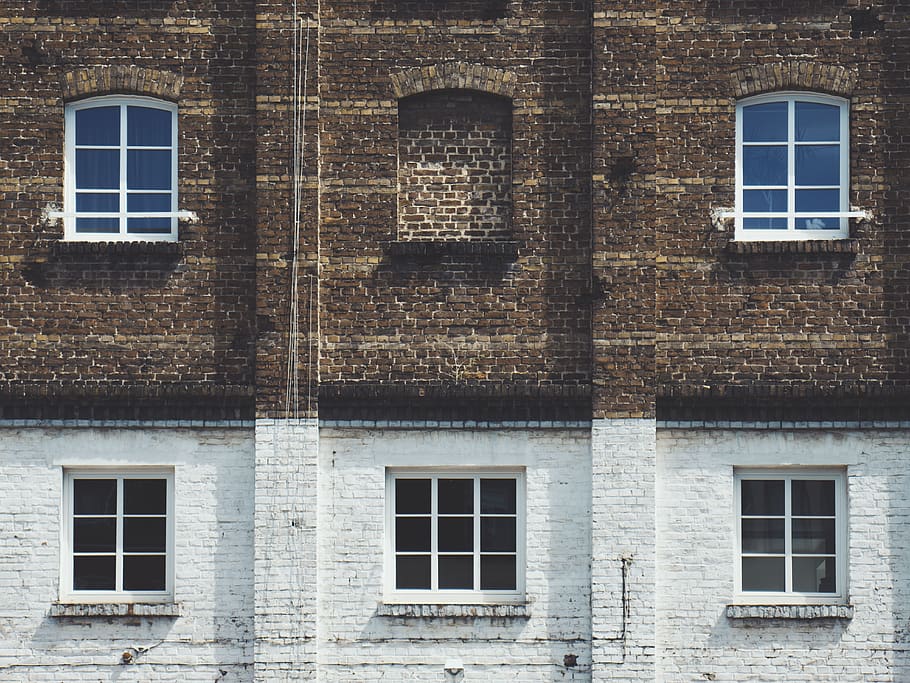 architecture, building, infrastructure, wall, window, building exterior HD wallpaper