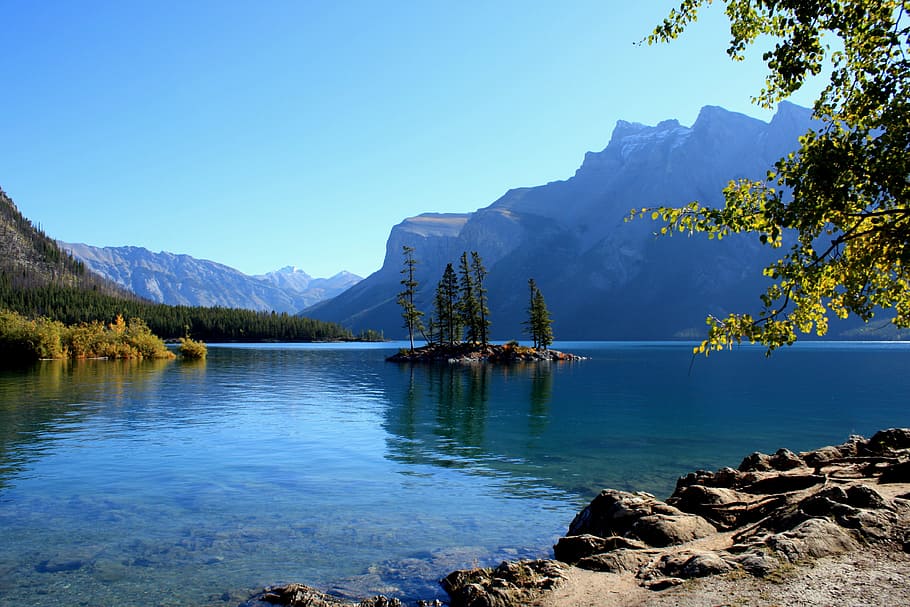 canada, more, mountains, water, beauty in nature, scenics - nature HD wallpaper